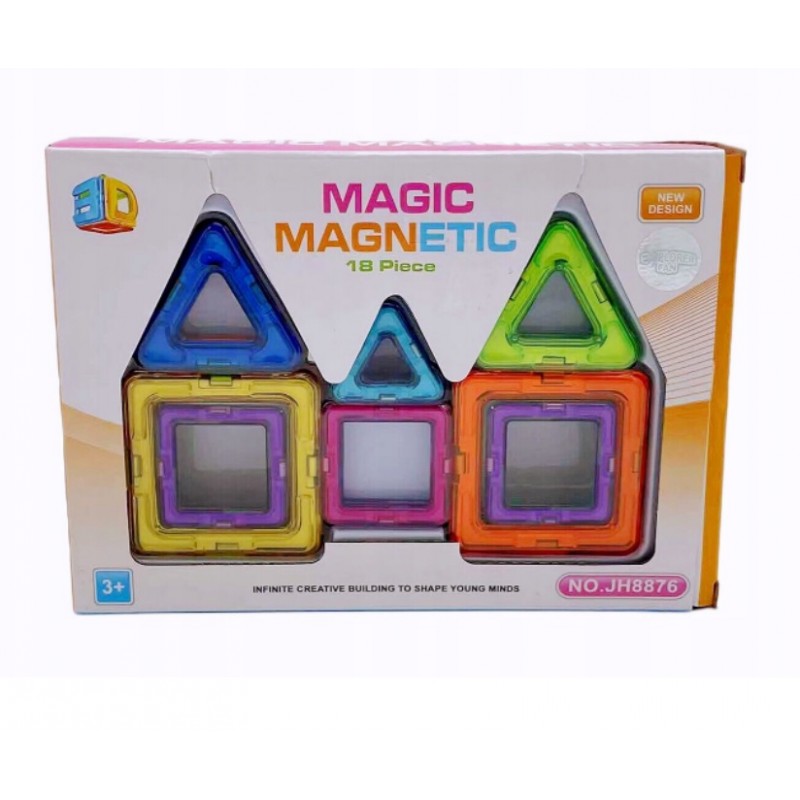 kolorowe klocki magnetyczne różnych wielkości kolorowe klocki magnetyczne różnych wielkości