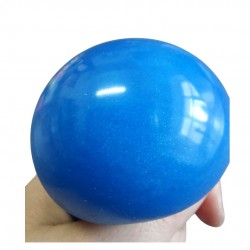 kolorowa miękka piłka z płynnym brokatowym wypełnieniem magicznie poruszającym się przy każdym ściśnięciu