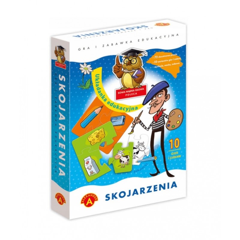 układanka z puzzlami na skojarzenia układanka z puzzlami na skojarzenia