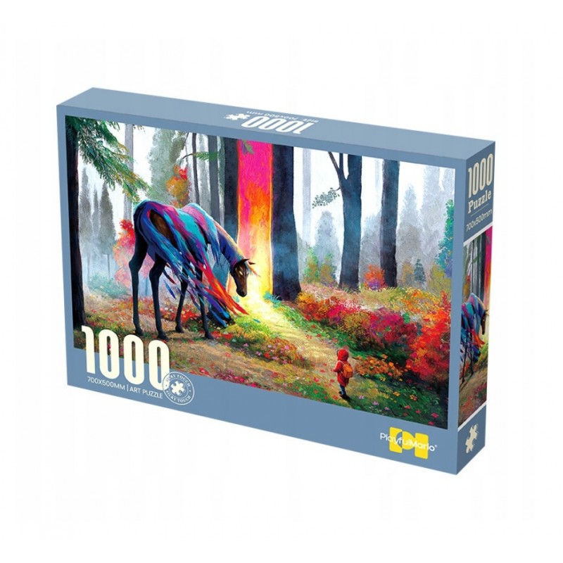piękne puzzle z bajkowym koniem piękne puzzle z bajkowym koniem