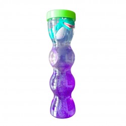 kolorowy slime z figurką dinozaura - brelokiem