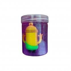 Minionki slime w różnych kolorach z figurkami