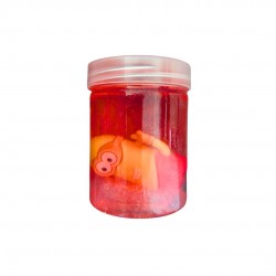 Minionki slime w różnych kolorach z figurkami