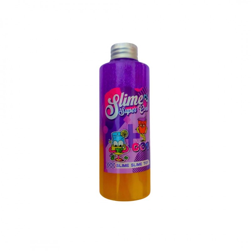 ciągnący się brokatowy slime w zakręcanej butelce ciągnący się brokatowy slime w zakręcanej butelce