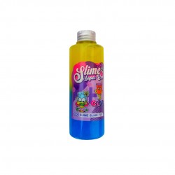 ciągnący się brokatowy slime w zakręcanej butelce