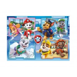 puzzle 2 x 60 z bohaterami z psiego patrolu